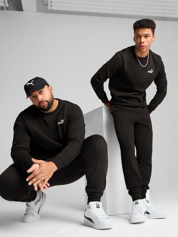 PUMA Конический (Tapered) Спортивные штаны 'ESS No. 1' в Черный: спереди