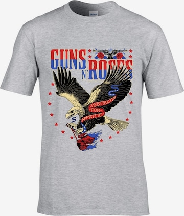 T-Shirt 'Appetite for Destruction Eagle' GUNS N' ROSES en gris : devant
