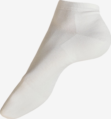 KUNERT Socken 'Liz' in Weiß: Vorderseite