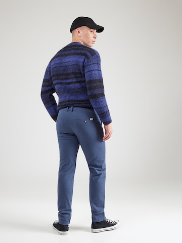 Lindbergh Slimfit Chino 'Superflex' in Blauw