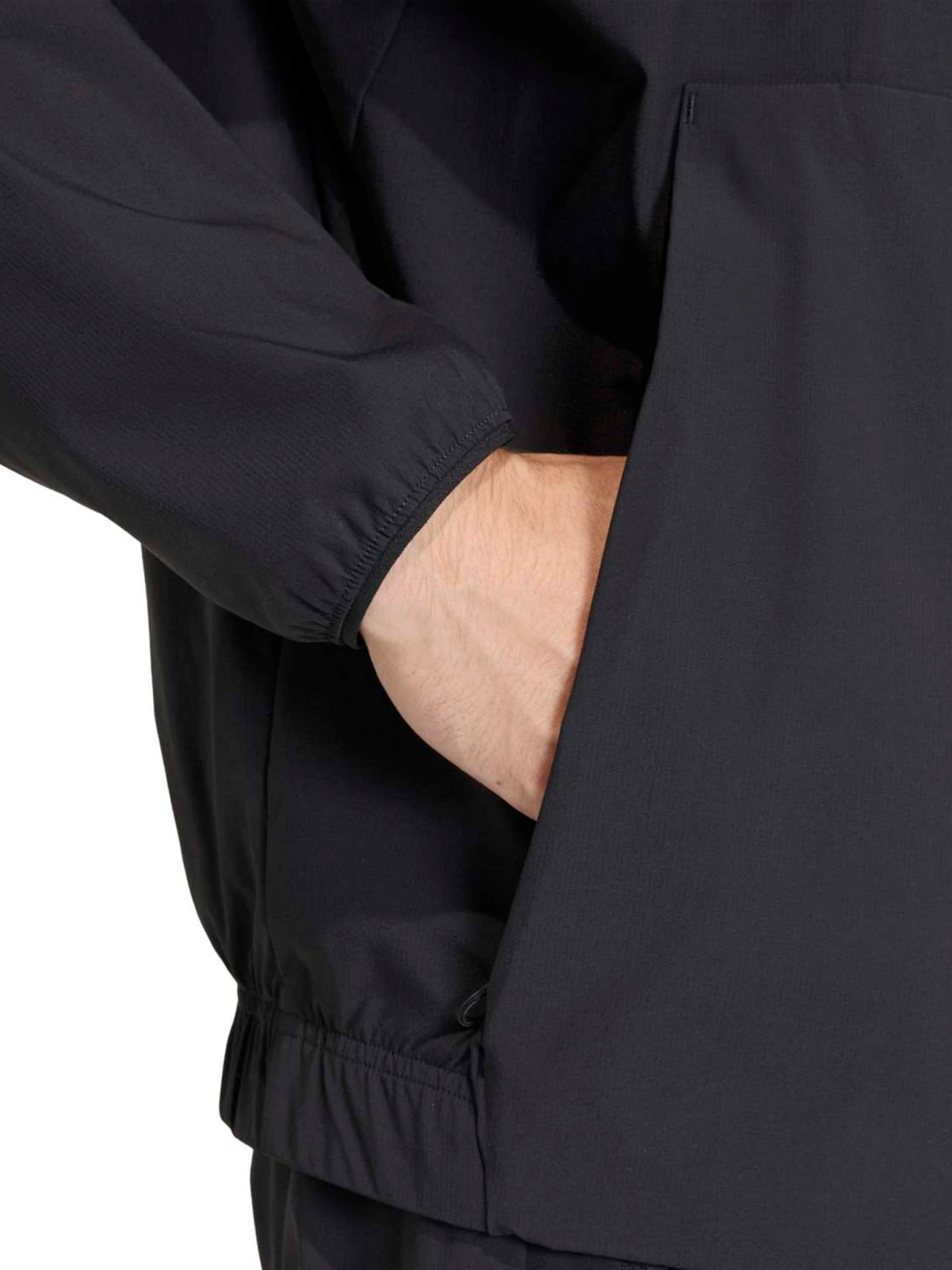 ADIDAS SPORTSWEAR Sportjacke 'Z.N.E.' in Schwarz