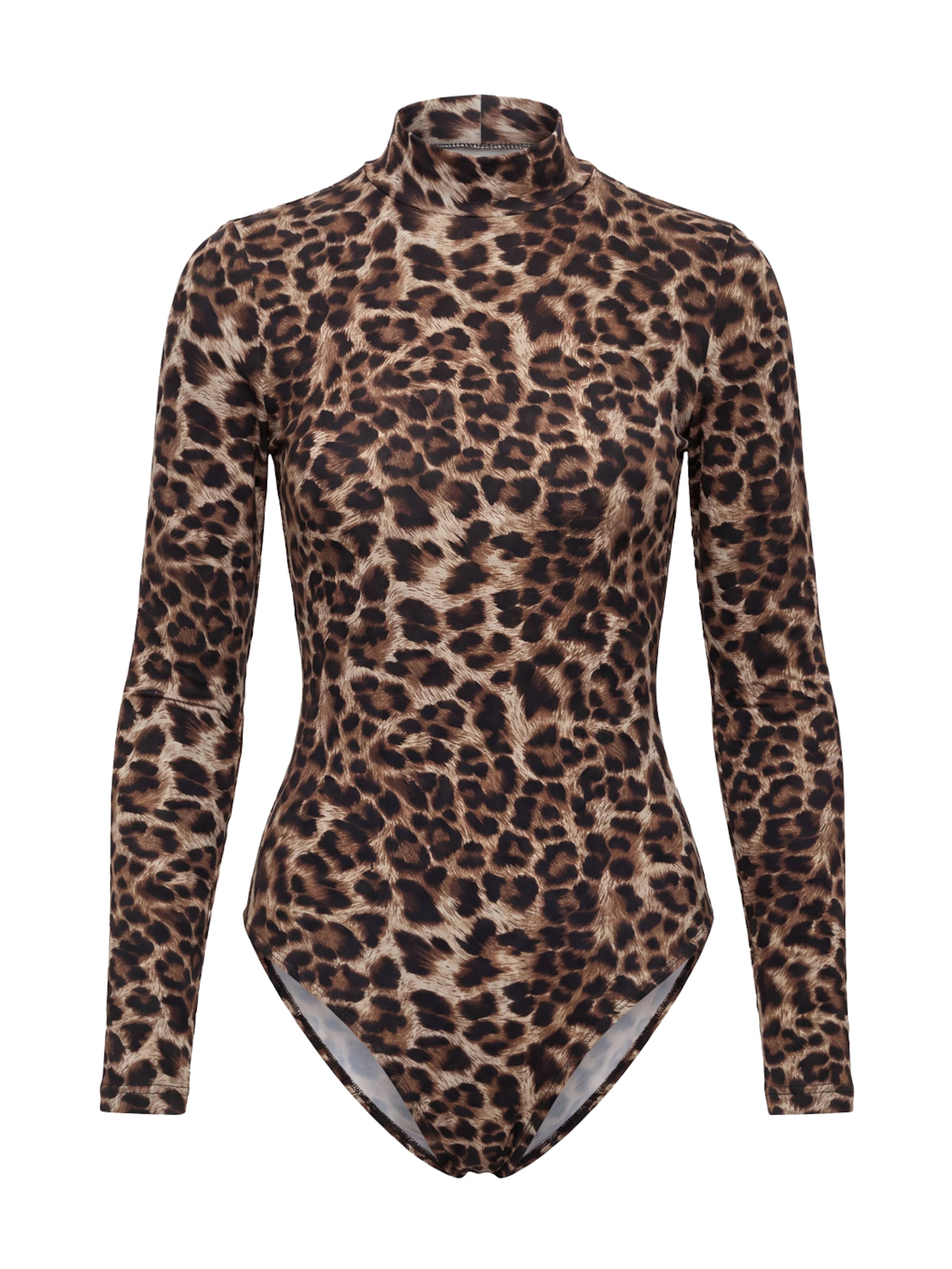 MB by Marta Buzolic Bodysuit in Brown: front