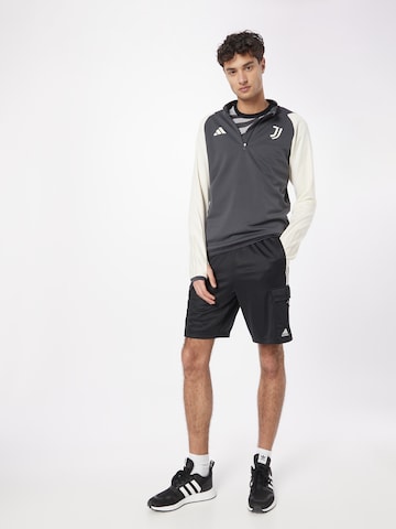 ADIDAS PERFORMANCE Athletic Sweatshirt 'Juventus Tiro 23 ' in Grey