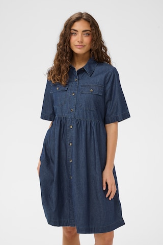 CULTURE Kleid 'CUplita' in Blau: Vorderseite