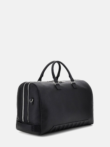 Borsa da viaggio 'Torino' di GUESS in nero