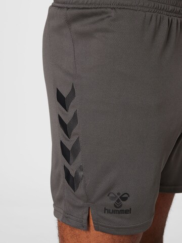 Hummel Regular Workout Pants in Grey