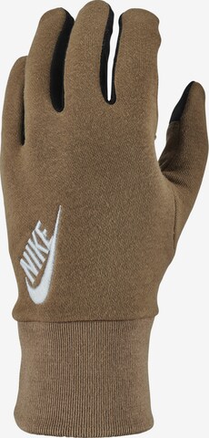 Nike Sportswear Full Finger Gloves in Brown