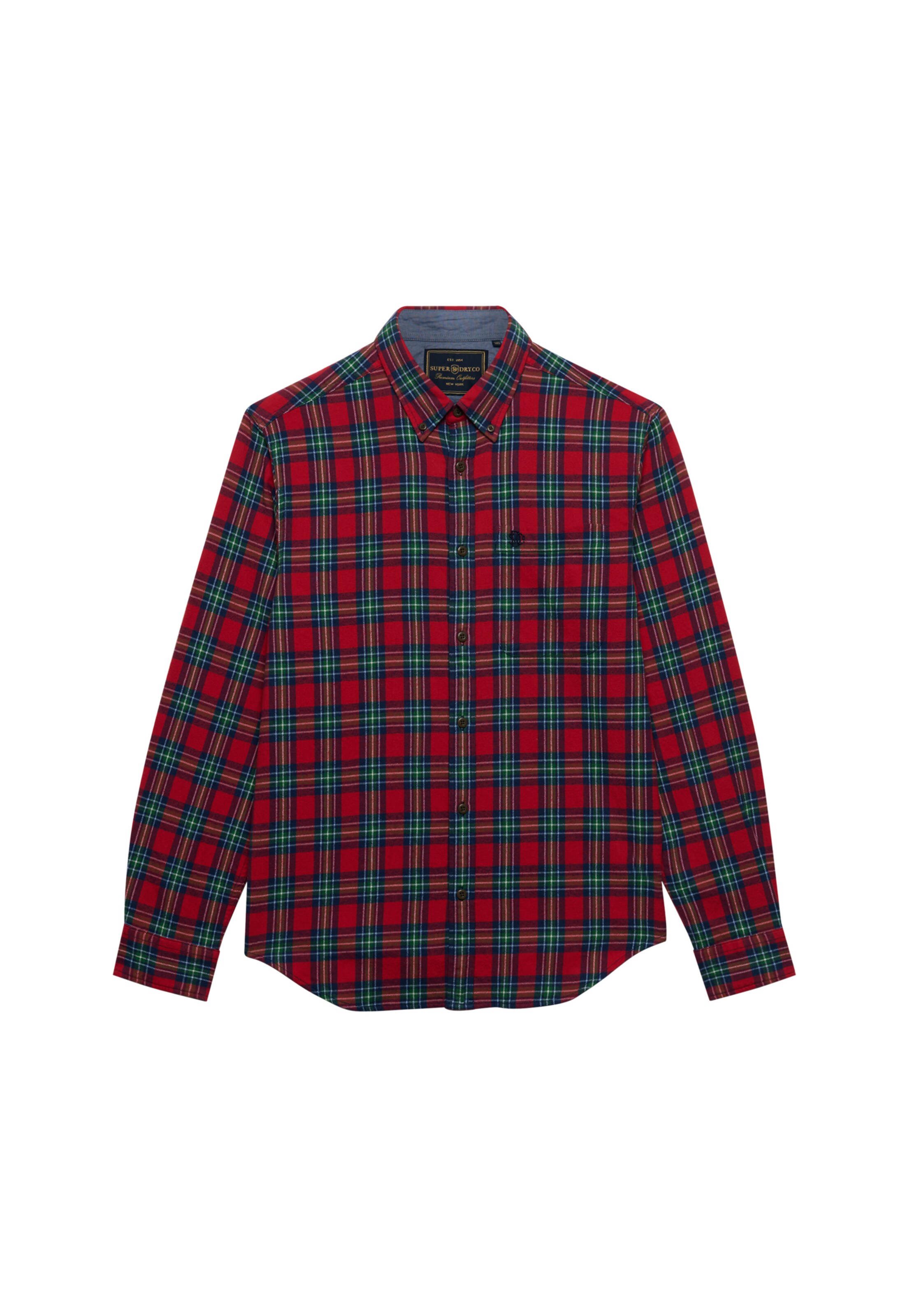 Chemise Superdry & Co en rouge : devant