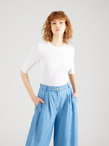 Pull-over 'NEW LEXSUN' VERO MODA en blanc : devant