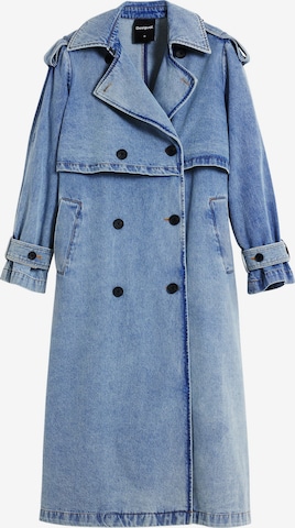 Desigual Välikausitakki värissä sininen: etupuoli