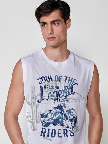 KOROSHI Shirt in White