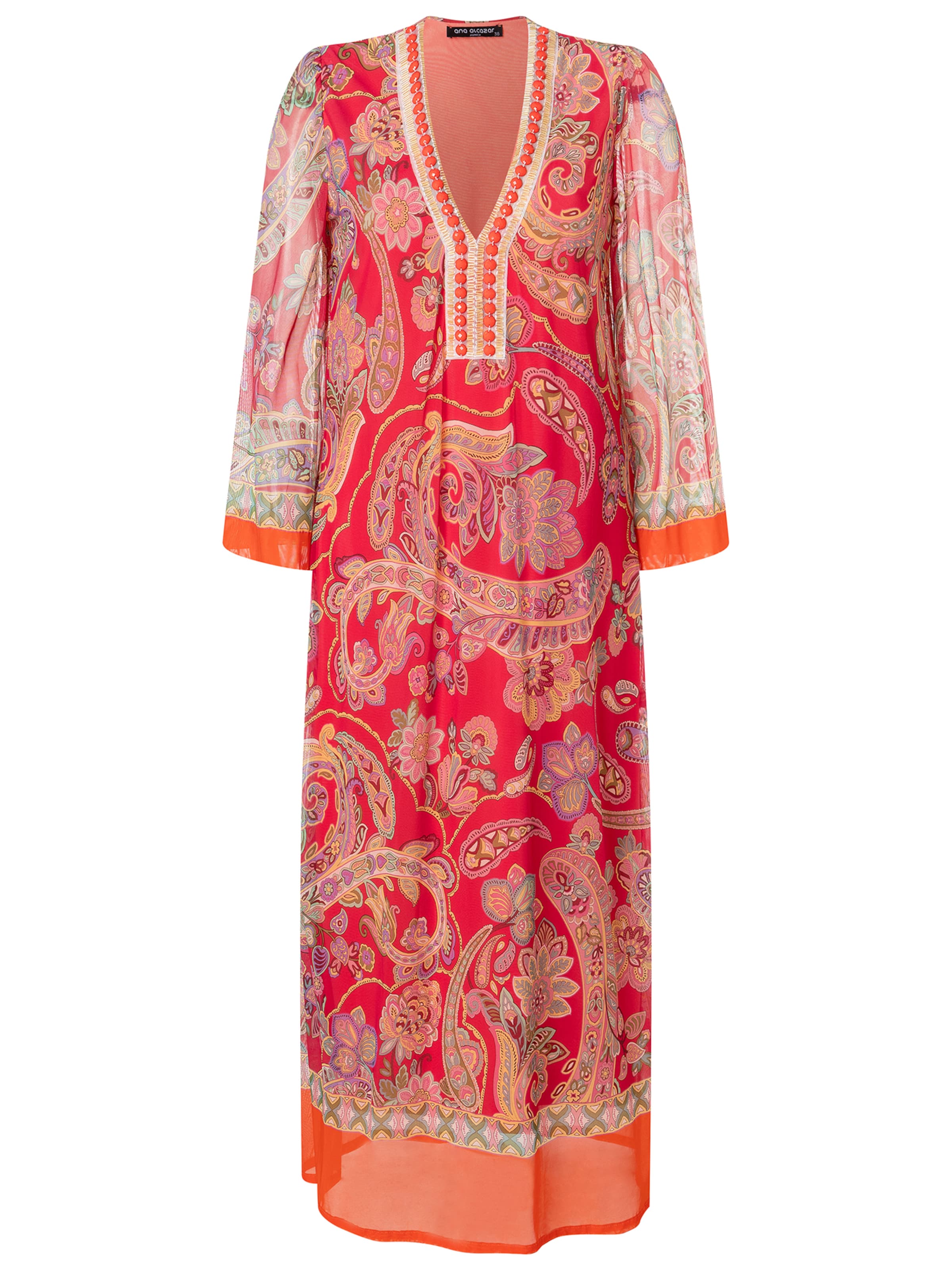 Ana Alcazar Kleid 'Zetory' in Rot: Vorderseite