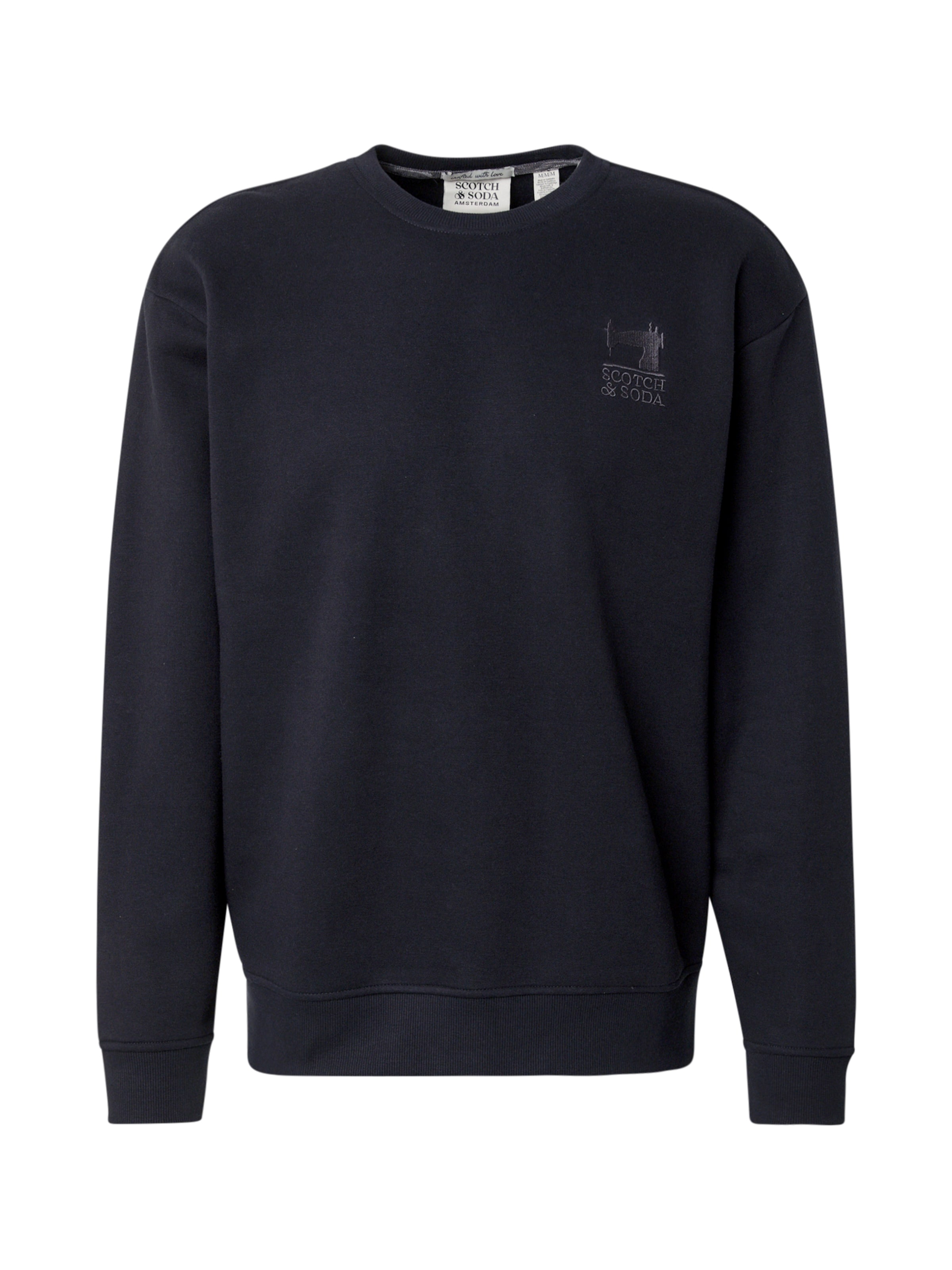 juoda SCOTCH & SODA Megztinis be užsegimo: priekis