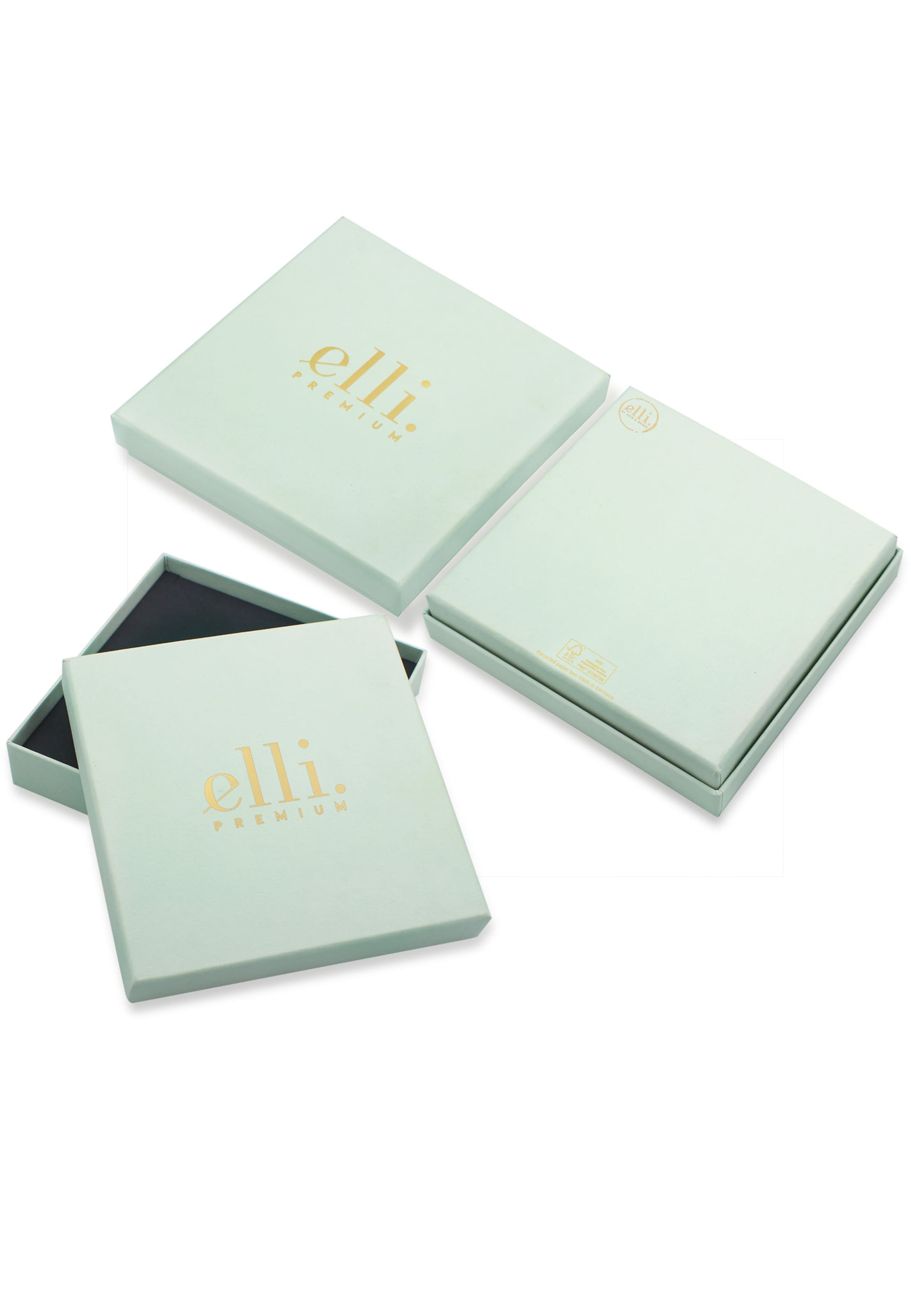 ELLI Цепочка 'Choker' в Серебристый