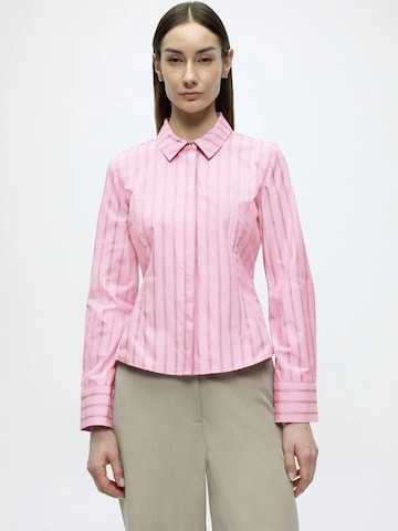 modström Shirt ' Starleemd ' in Pink: front