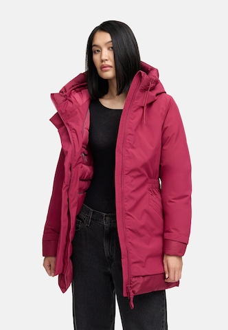 Manteau d’hiver 'Prinzessin 14' NAVAHOO en rouge