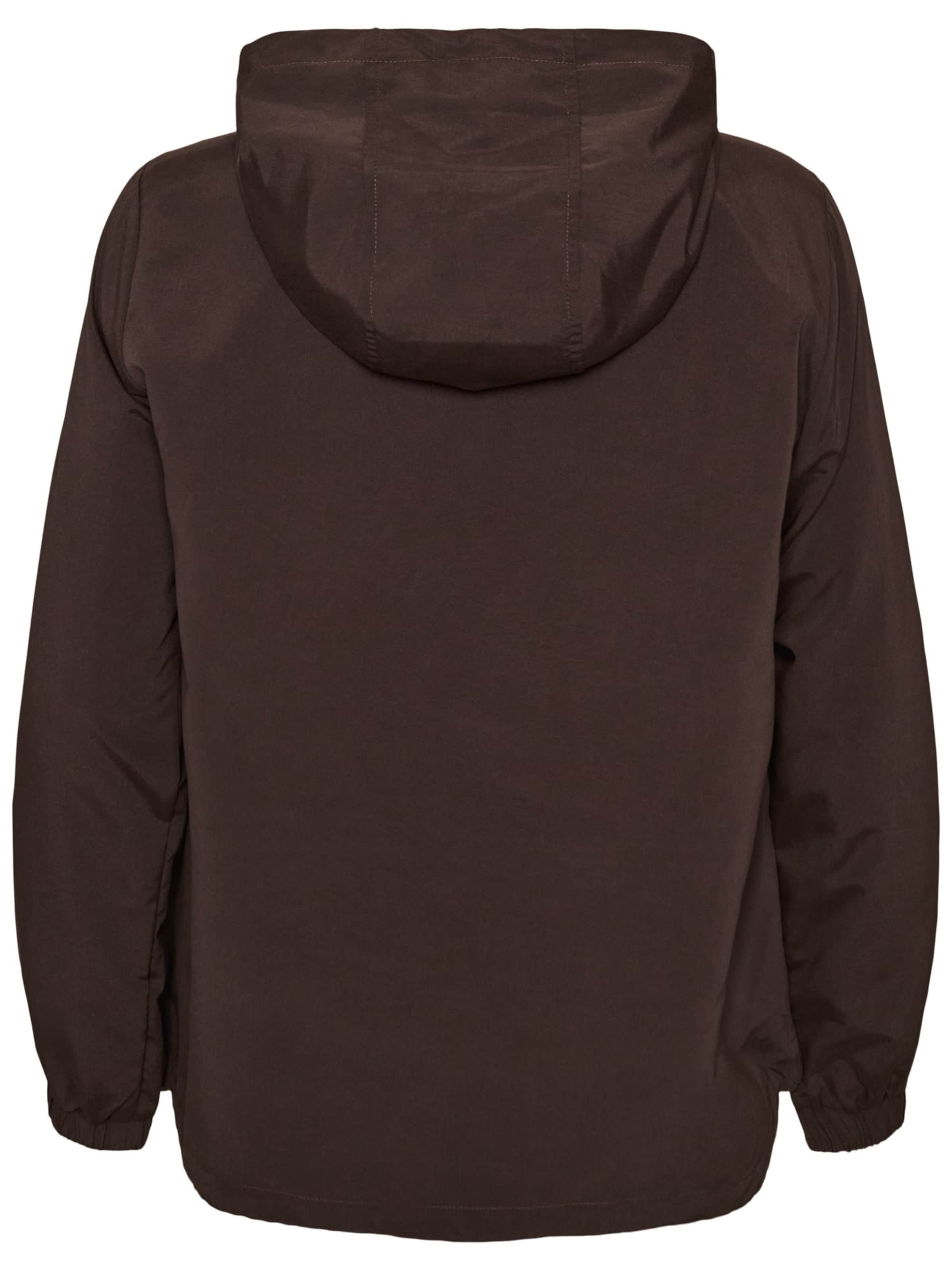 Zizzi Between-season jacket in Brown