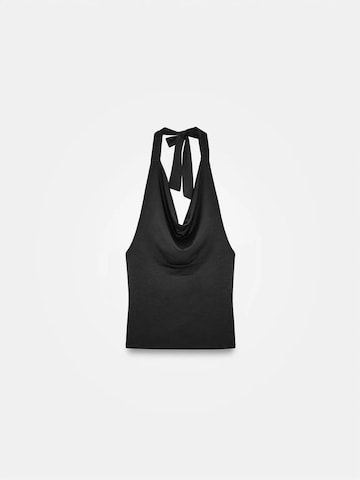 Dilvin Blouse in Zwart: voorkant