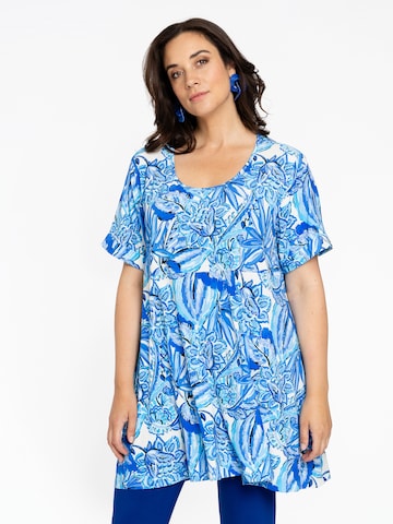 Yoek Tunic in Blue: front