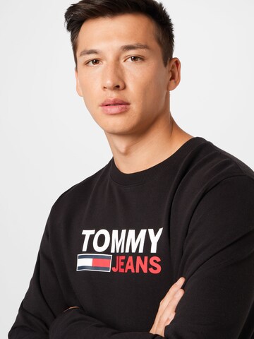 Sweat-shirt Tommy Jeans en noir