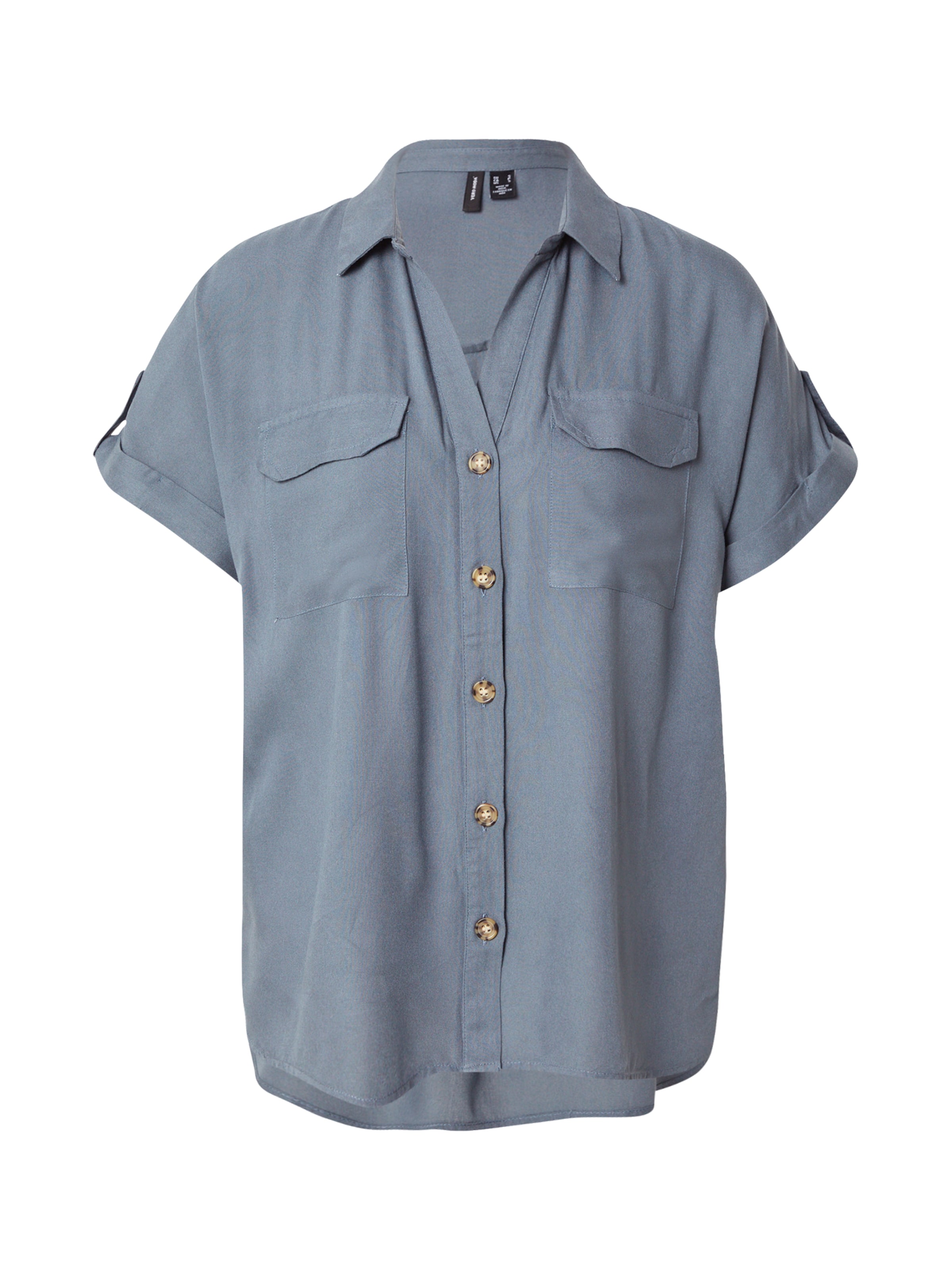 VERO MODA Μπλούζα 'VMBUMPY' σε μπλε: μπροστά