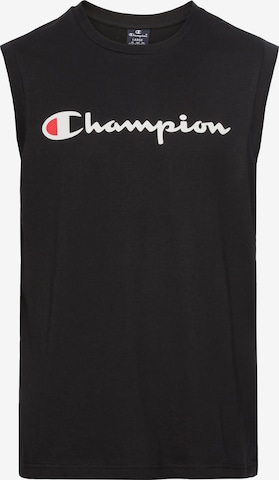 T-Shirt Champion Authentic Athletic Apparel en noir : devant