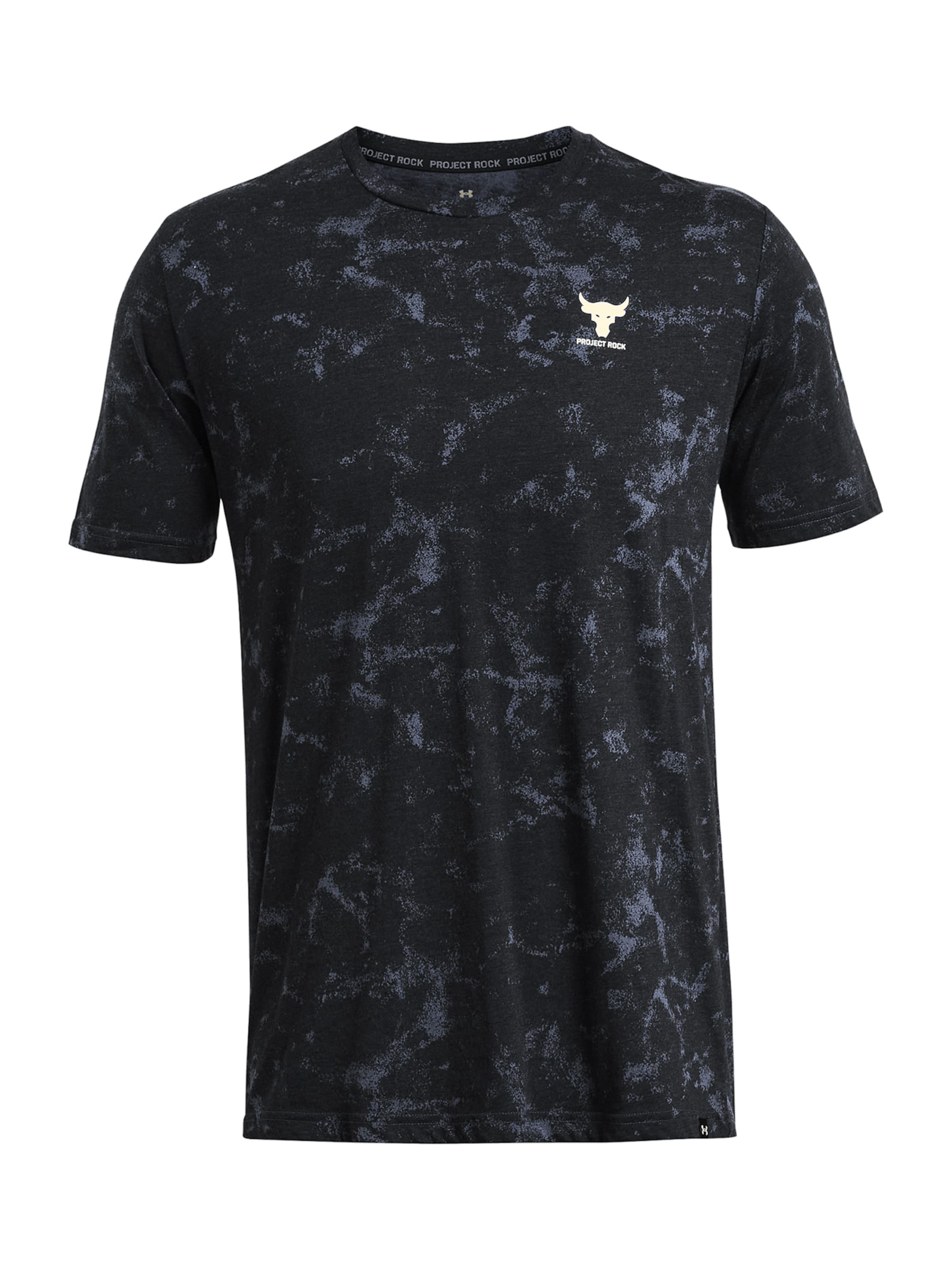 UNDER ARMOUR Funktionsshirt in Schwarz: Vorderseite