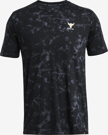 UNDER ARMOUR Funktionsshirt in Schwarz: Vorderseite