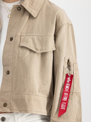 Giacca di mezza stagione di ALPHA INDUSTRIES in beige