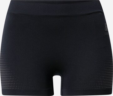 ODLO - regular Calzoncillo deportivo en negro: frente