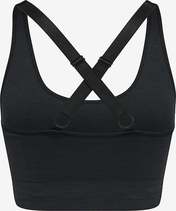 Bustier Haut de sport Hummel en noir