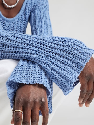 mėlyna TOPSHOP Megztinis 'FENJA'