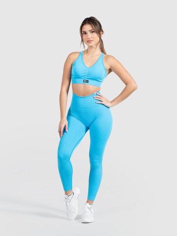 Smilodox Skinny Leggings ' Amaze ' in Blauw