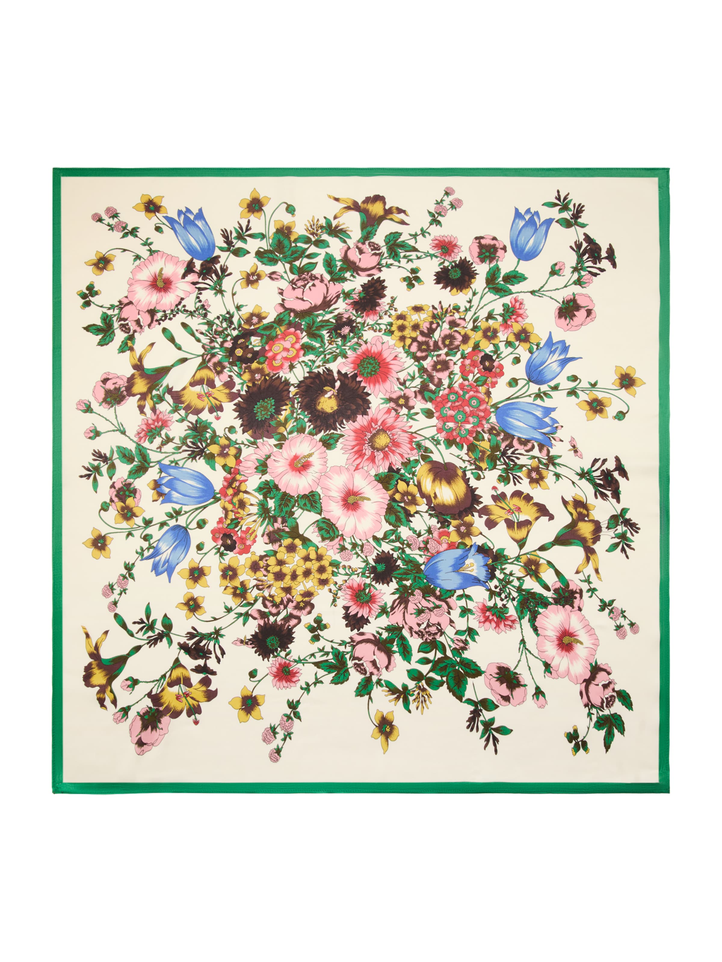 MANGO Tørklæde 'MARLON' i grøn: forside