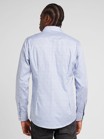 ETON - Slim Fit Camisa em azul