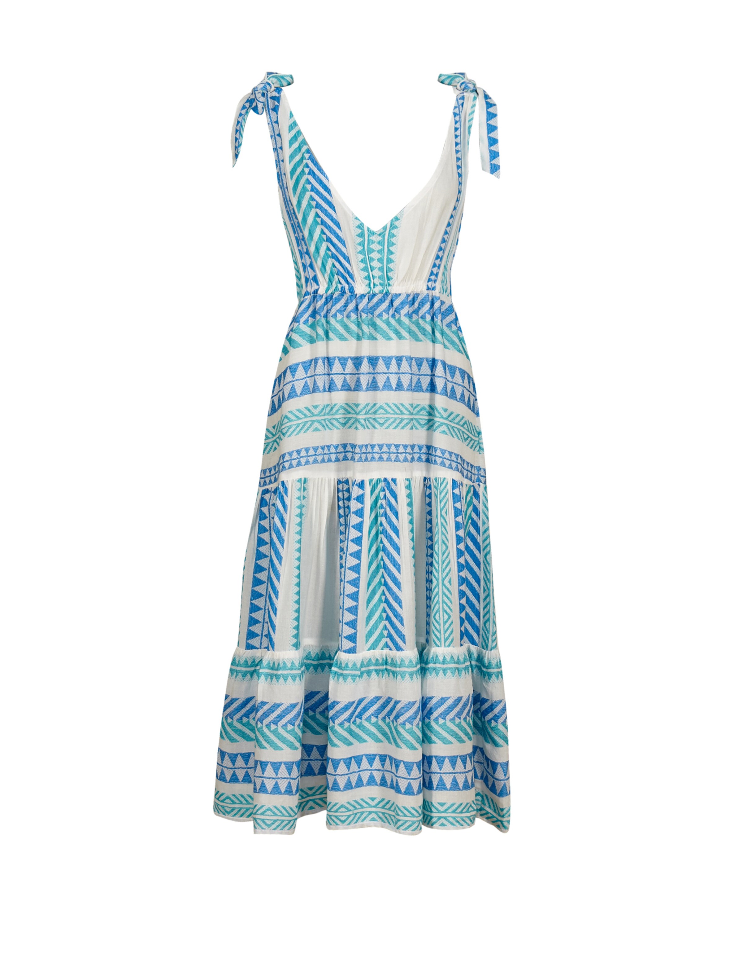 South Beach Kjole i hvid: forside