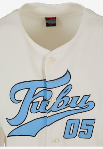 FUBU - Camiseta funcional en blanco
