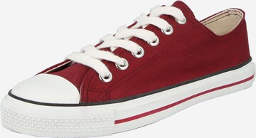 Ethletic Sneakers laag in Rood: voorkant