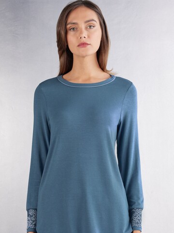 INTIMISSIMI Schlafshirt in Blau: Vorderseite