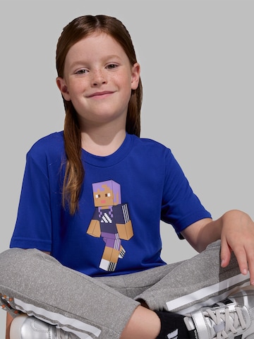 ADIDAS SPORTSWEAR Majica | modra barva