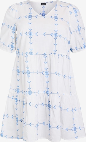 Abito di Zizzi in bianco: frontale