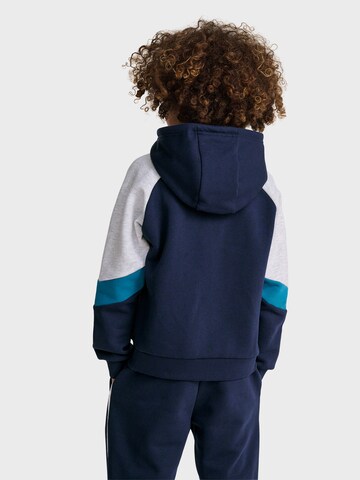 Hummel Zip-Up Hoodie in Blue