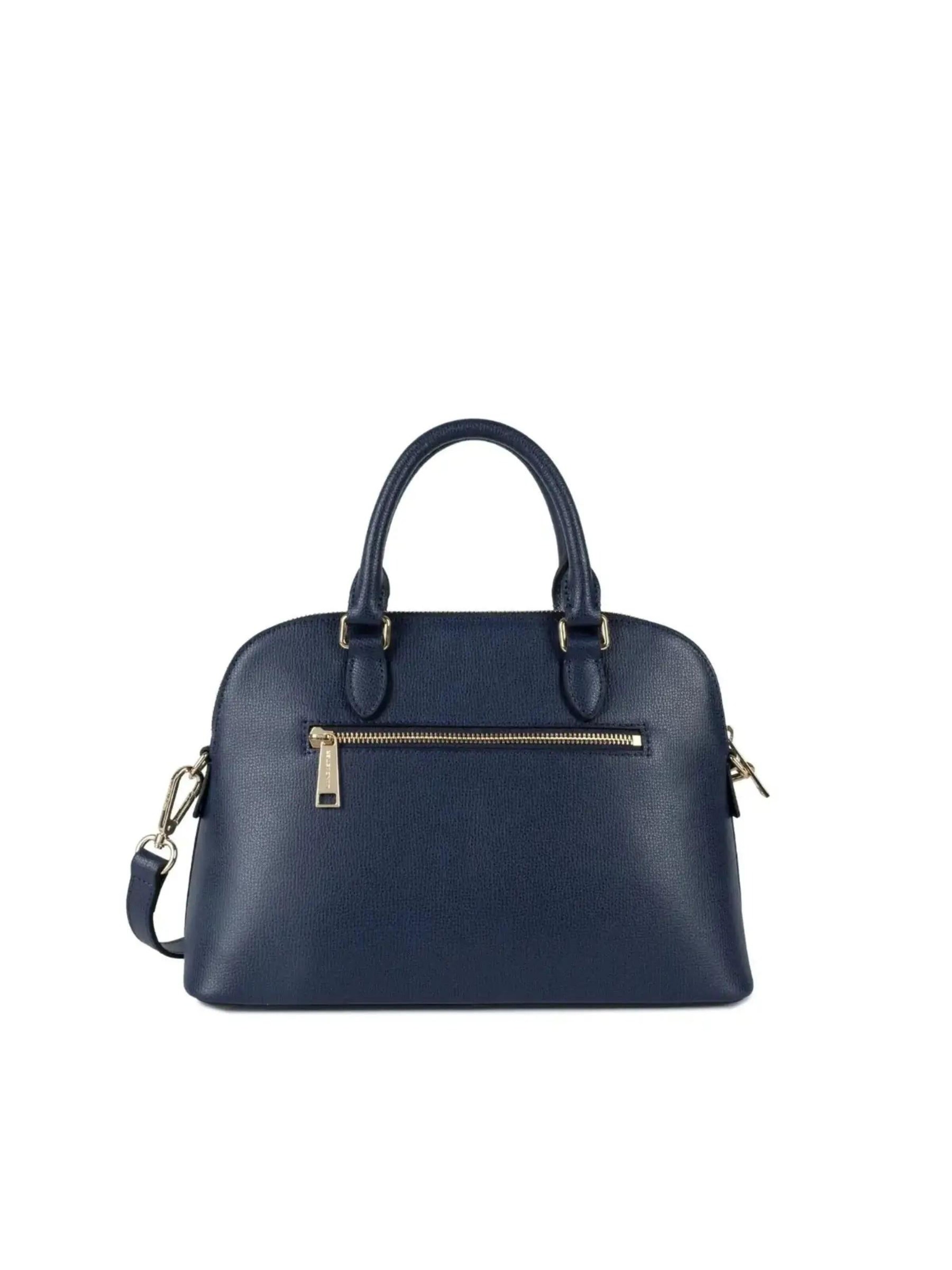 LANCASTER Paris - Bolso de hombro 'Lancaster Sac Demi-lune Sierra M 538-004 Bleu Foncé' en azul