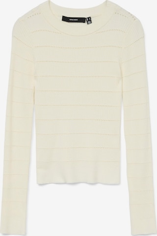 VERO MODA Pullover 'VMPAULA' in Beige: Vorderseite