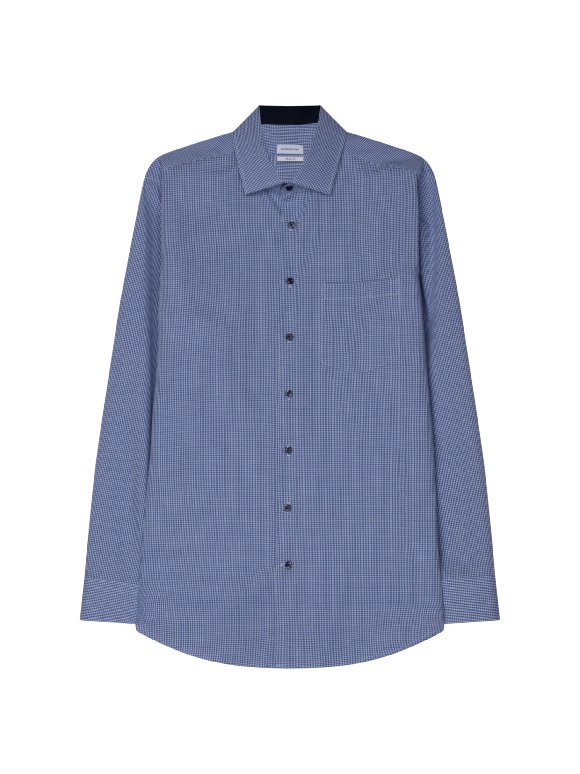 Coupe regular Chemise business SEIDENSTICKER en bleu : devant