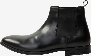 Chelsea Boots 'Ledkin' DreiMaster Klassik en noir : devant