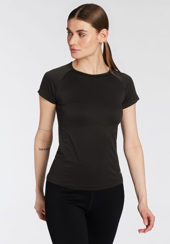 FAYN SPORTS Shirt in Schwarz: Vorderseite