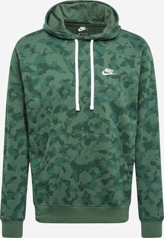 Nike Sportswear Sweatshirt in Groen: voorkant