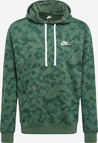 Nike Sportswear Bluzka sportowa w kolorze zielony: przód