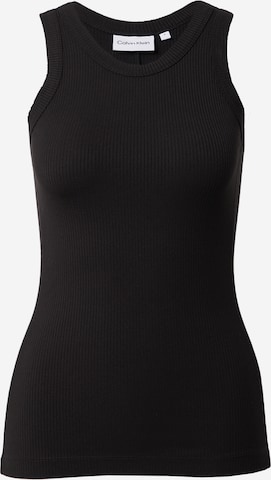 Calvin Klein Top – černá: přední strana